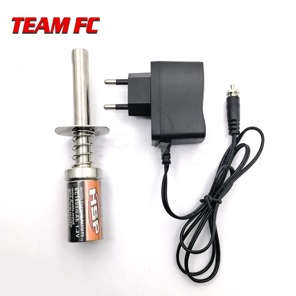 HSP Gas RC Nitro двигатель двигателя свечение 1 2 в 1/8 мА 1/10 перезаряжаемая свеча