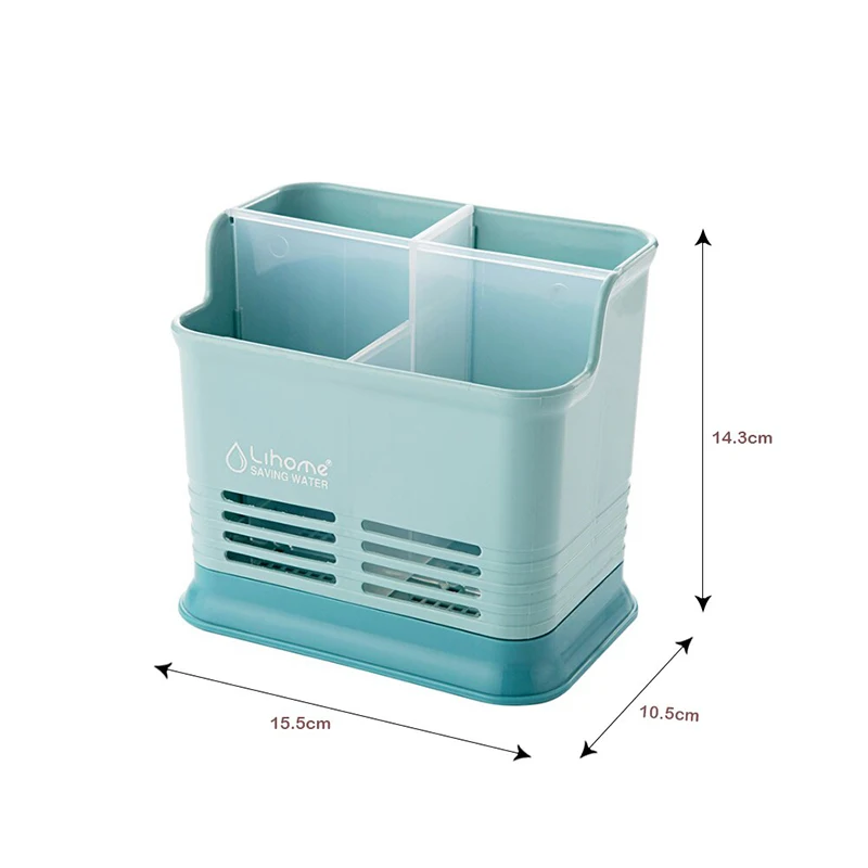 Простая дренажная полка для посуды конфетный цвет Настольный стеллаж столовых