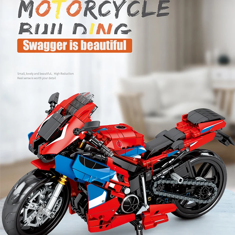 Japan Honda City мотоцикл CBR MOC модель автомобиля строительные блоки креативные гоночные