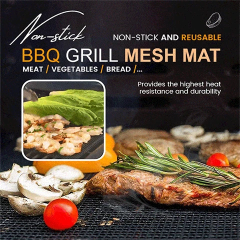 

Sueea® Reusable Non-Stick BBQ Grill Mat Pad Baking Sheet Portable Outdoor Picnic Cooking Barbecue Oven Tool BBQ Accessories