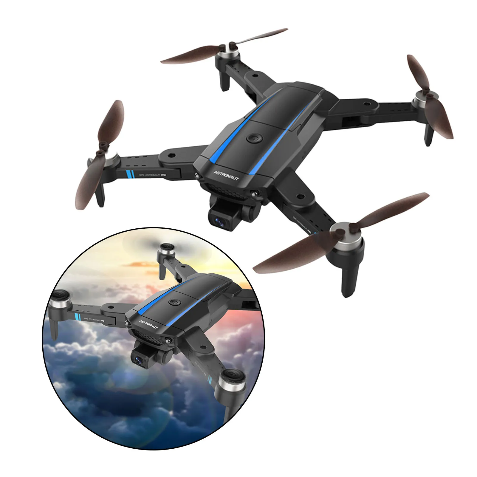 

Радиоуправляемый мини-Дрон HD WIFI FPV, вертолет Дрон складной Квадрокоптер, Подарочная игрушка для мальчиков и девочек