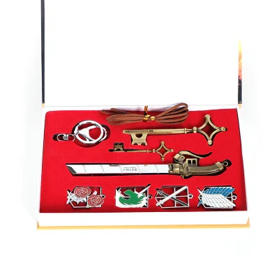 Брелок для ключей атака на Титанов из цинкового сплава |