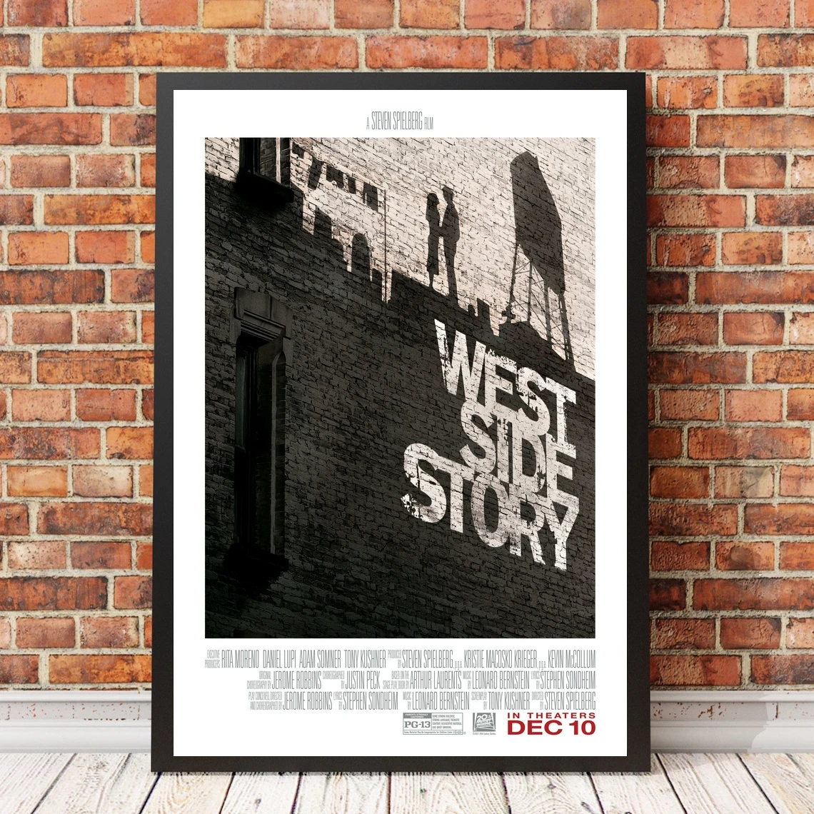 

Картина на холсте West Side Story принты по мотивам фильмов и постеров и без рамки, картина для украшения дома (без рамки)