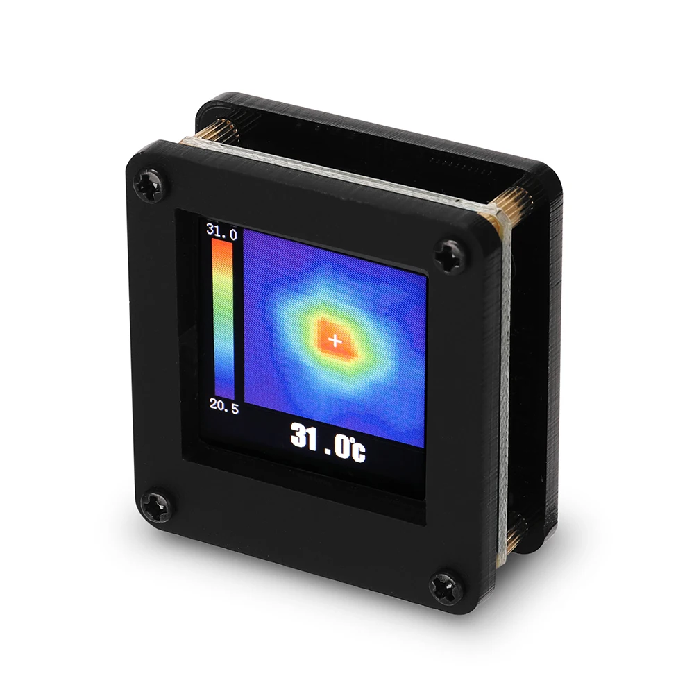 

Mini Handheld Infrared Thermal Imager AMG8833 IR Temperature Sensor with Housing Thermal Imaging Device Thermograph Camera