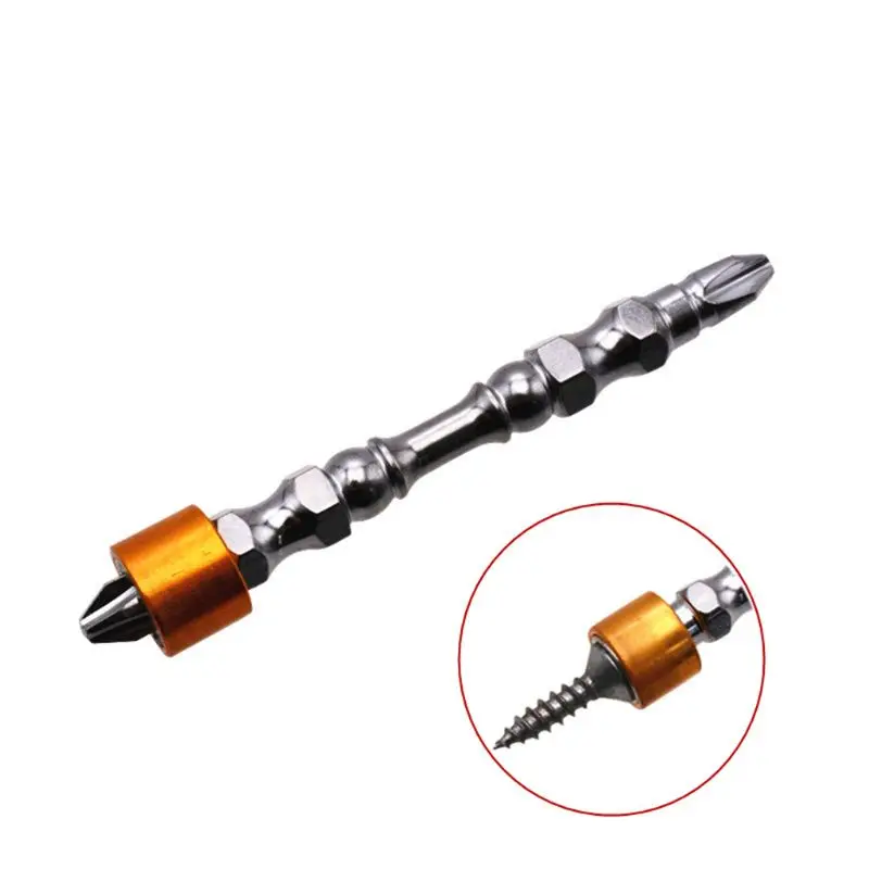 

10pcs PH2 Hardness 65mm Double Cross Head Magnetic Electric Screwdriver Bit Phillips Screw Driver With Ring