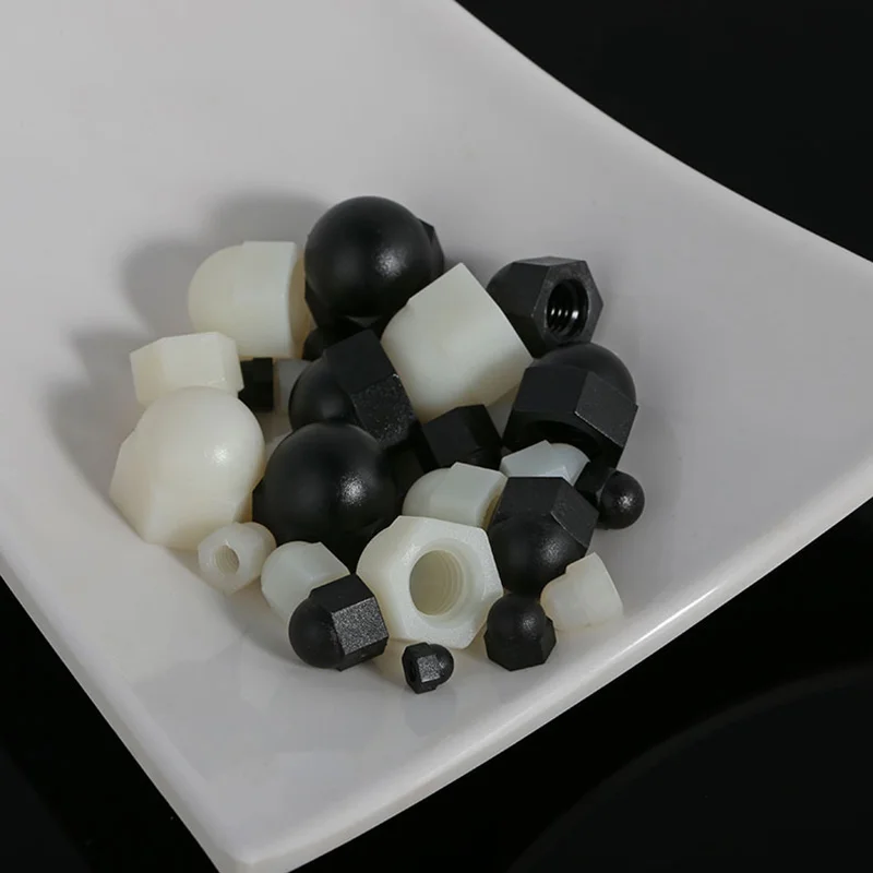 В Горошек Оптовая Продажа черно белый Нейлон Пластиковая шариковая Колпачковая