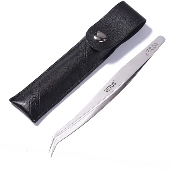 3D Tweezer VETUS пинцет для наращивания ресниц из нержавеющей стали пинцеты для наращивания ресниц инструменты для макияжа глаз пинцет для ногтей - Цвет: 3D Tweezer