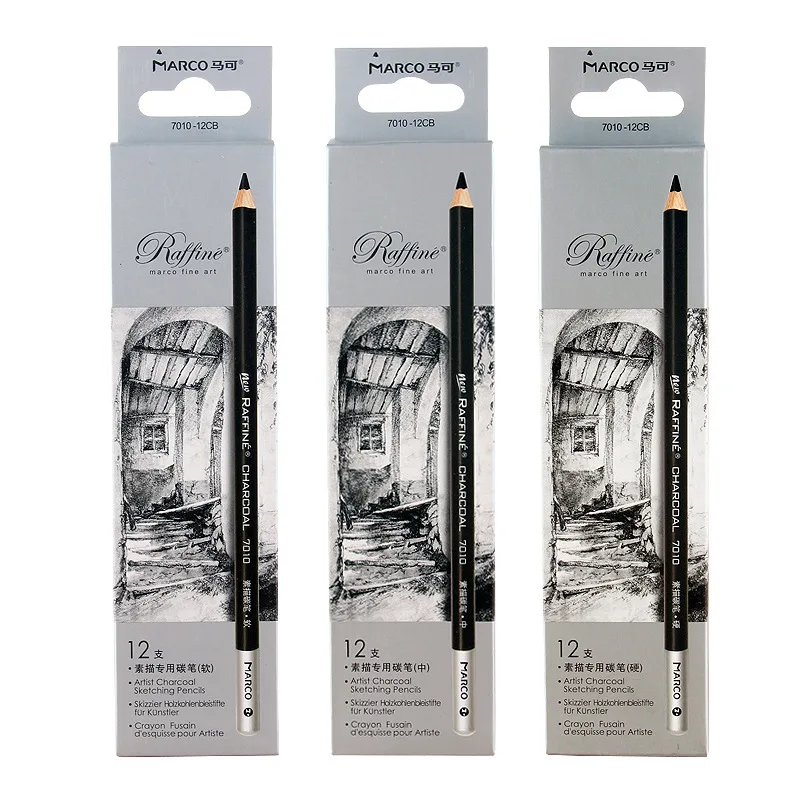 24 палочки/картина специальные эскизы уголь искусство Студенческая живопись