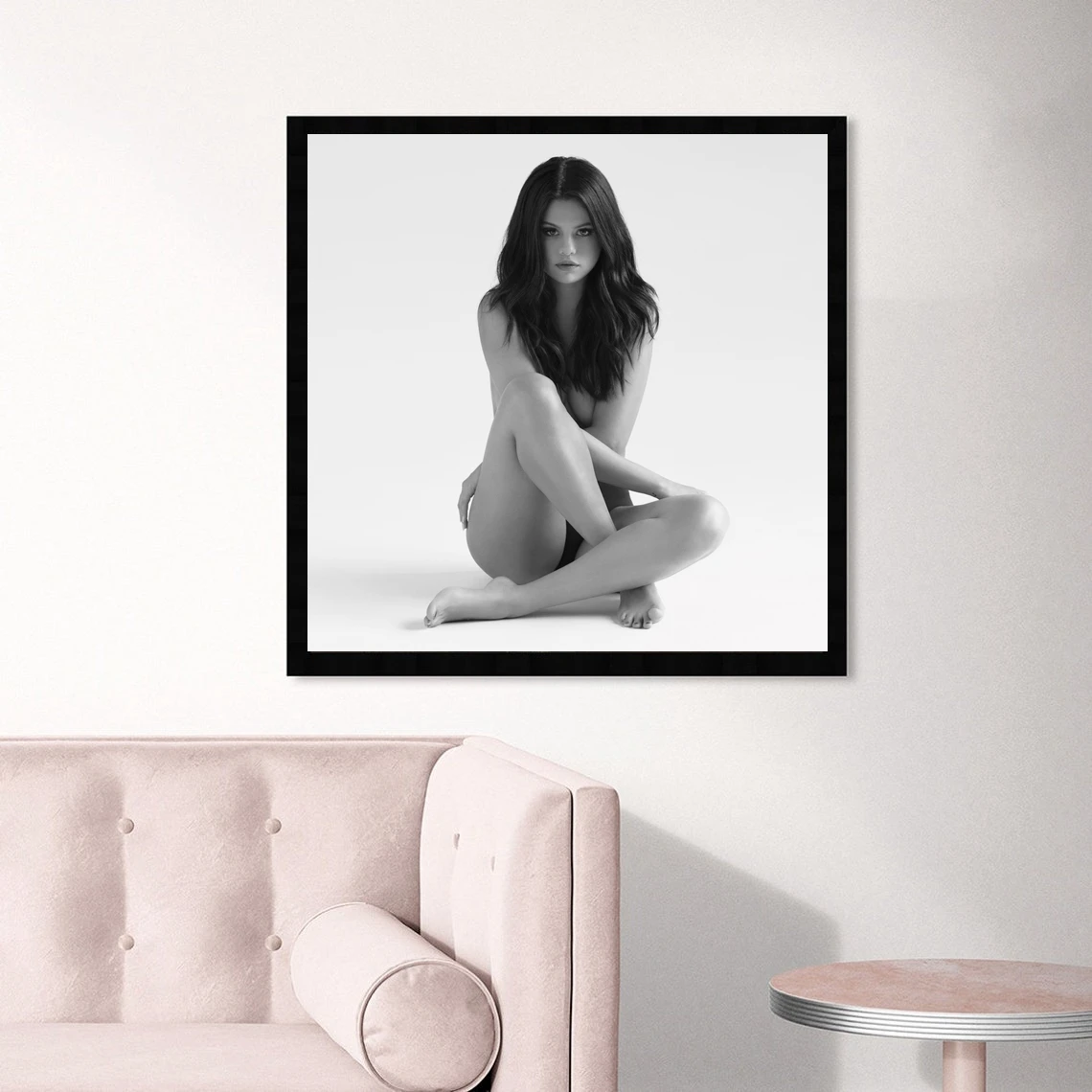 Альбомная обложка альбома с музыкой Селена Гомез постер на холсте