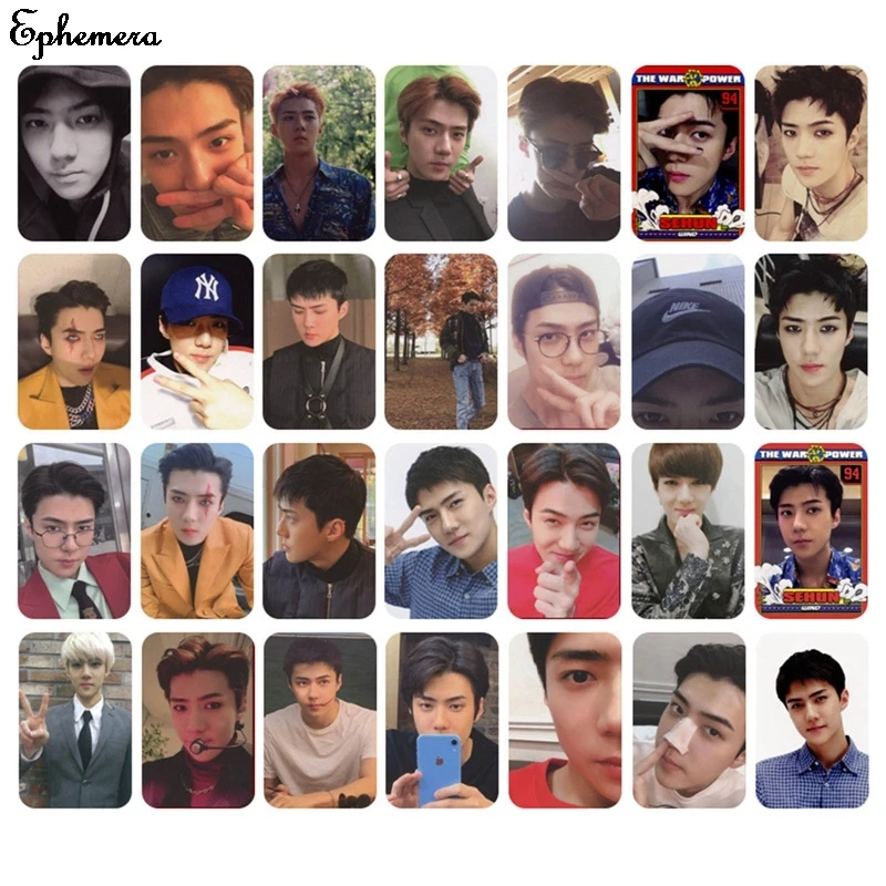 Альбом для фотографий KPOP EXO BAEKHYUN SEHUN CHANYEOL 10 шт. | Канцтовары офиса и дома