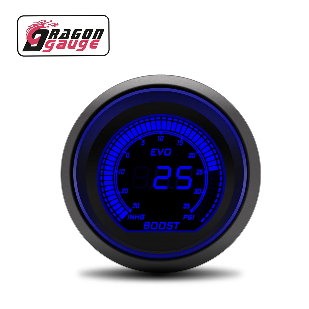 DRAGON Дракон Factory Заводские продажи 2 &quot52 мм турбо Калибр/бустер метр 30 ~ 35psi