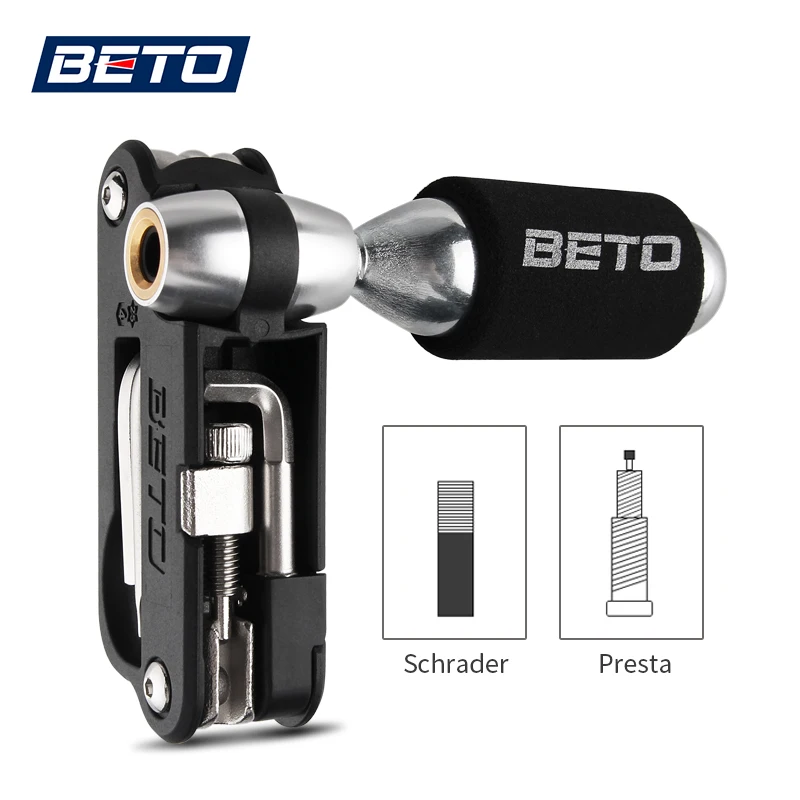 18 в 1 многофункциональные инструменты для ремонта велосипедов CO2 Надувное