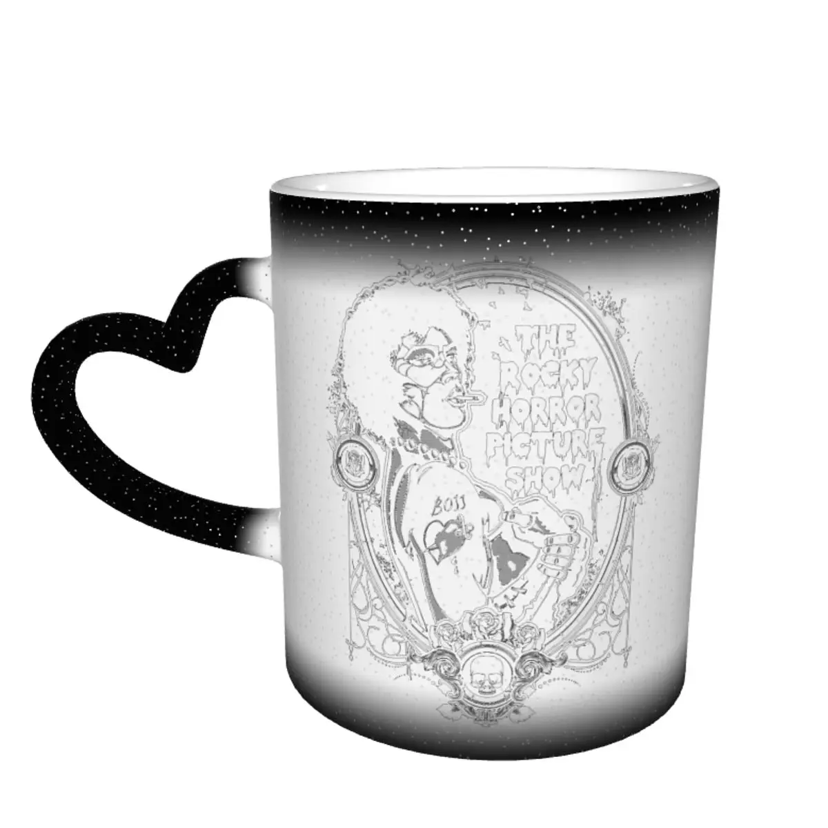 

Punk Mug Wholesale Fun Mug Porcelain Cereal The Changes Color Cups