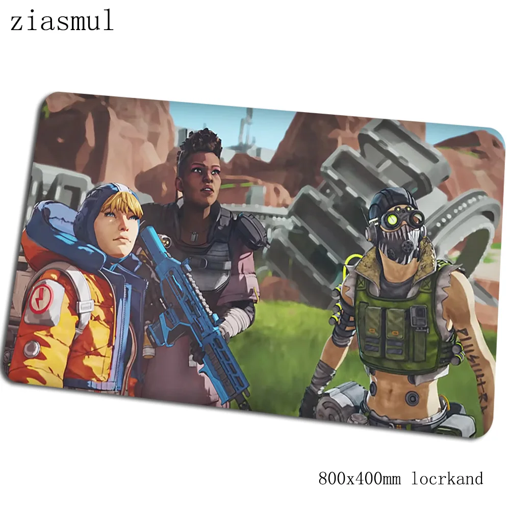 Apex legend mats 800x400x3 мм инди-поп игровой коврик для мыши и клавиатура Коврик для мыши эстетический блокнот аксессуары для геймеров коврик для мыши - Цвет: Size 800x400x3mm