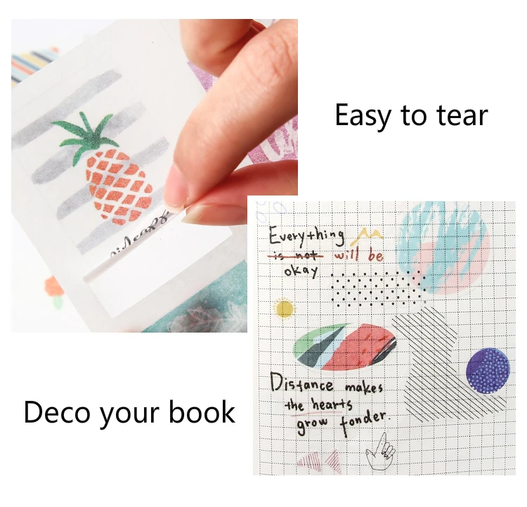 Mr. paper 24 дизайна 4 шт./лот на основе Sketchbook Deco Наклейки из бумаги васи Скрапбукинг пули журнал популярный деко постельное белье наклейки