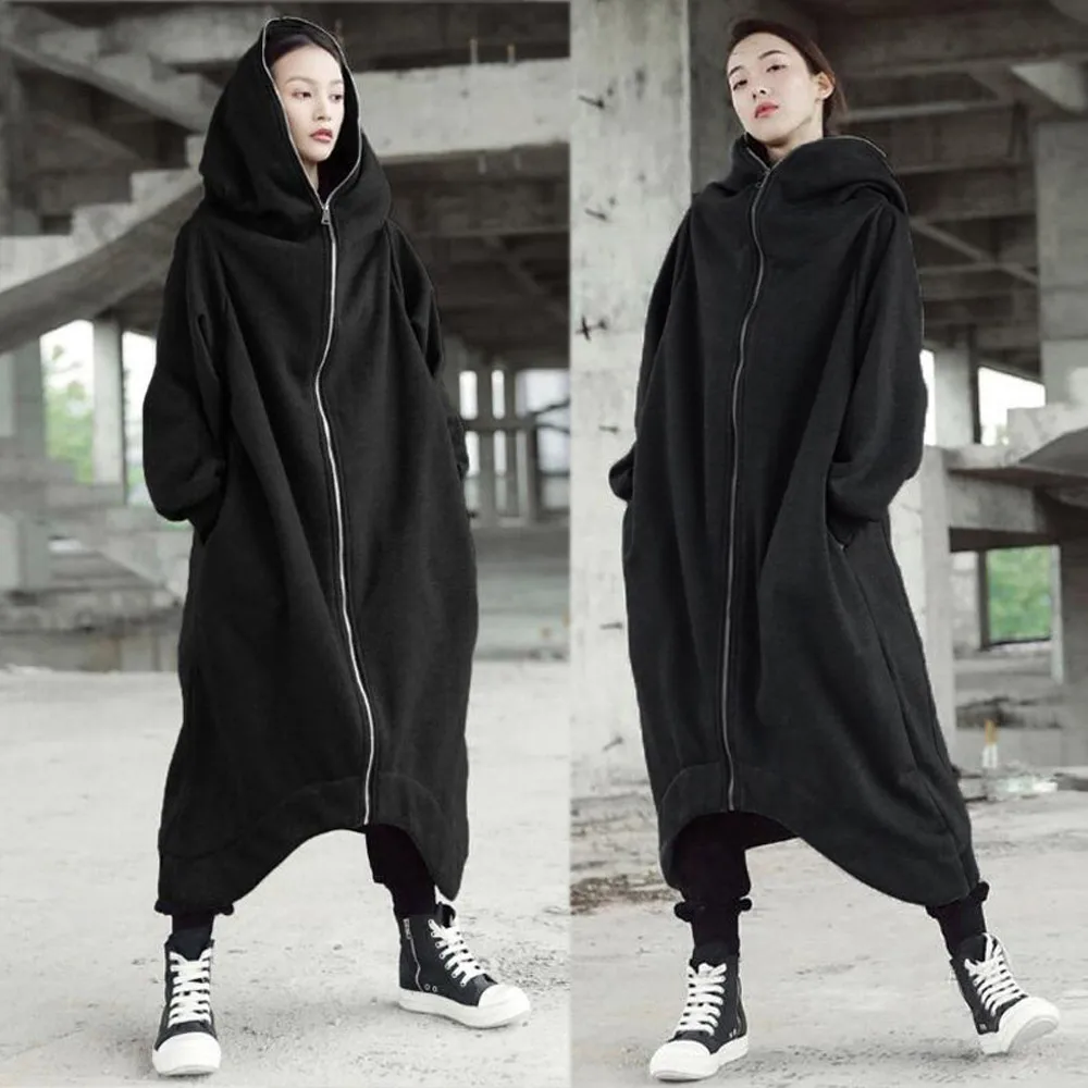 

1047 Women Solid Sweatshirt Long Sleeve Blouse Hooded Zipper Pullover Tops Shirt Hooded Zipper Pullover Tops Shirt Hoodie