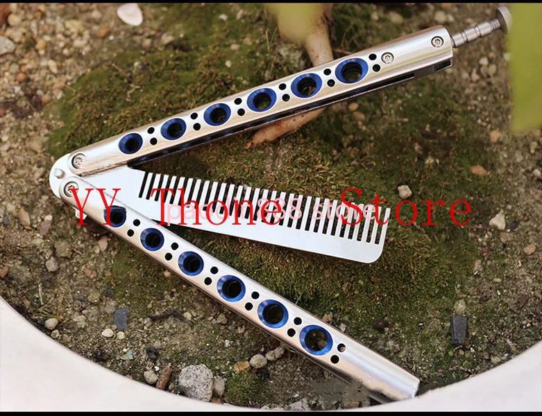 Нож-бабочка Jilt BM40 BM41 BM42 тренировочный нож расческа походный охотничий для