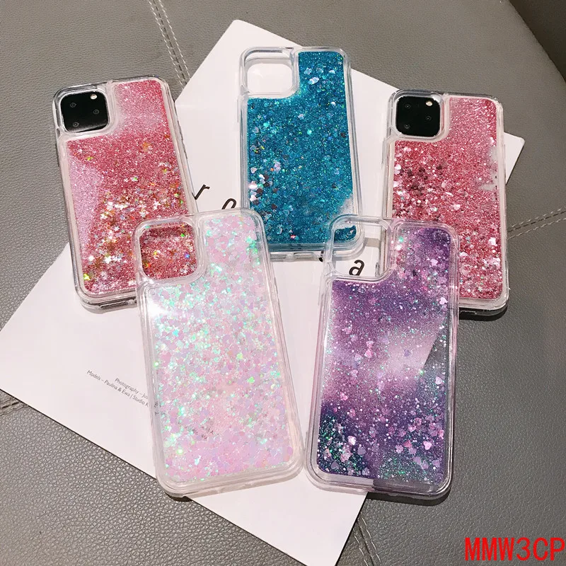 Для Samsung Galaxy A7 2018 A750 S9 S10 S20 S30Plus S20FE A10 A20 A70 M51 A51 J7Prime блестящие жидкие чехлы для