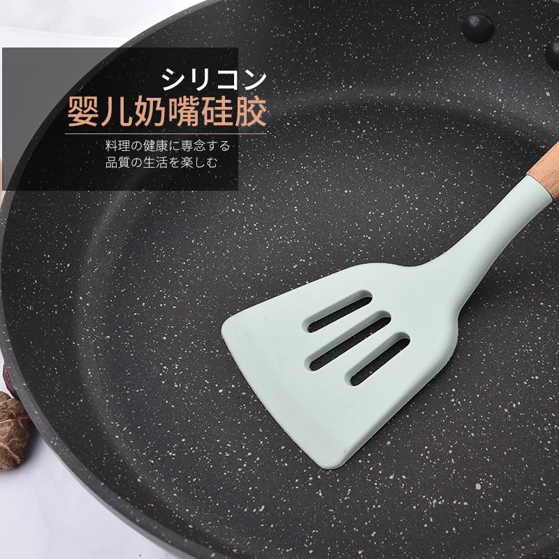 Японский стиль простая ветровая кухонная утварь 9 шт. набор свежей зеленой