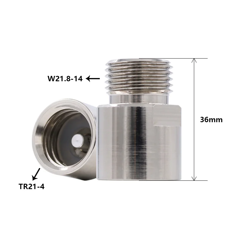 Сода поток цилиндрический адаптер для CO2 регуляторы наружная резьба CGA320 или W21.8
