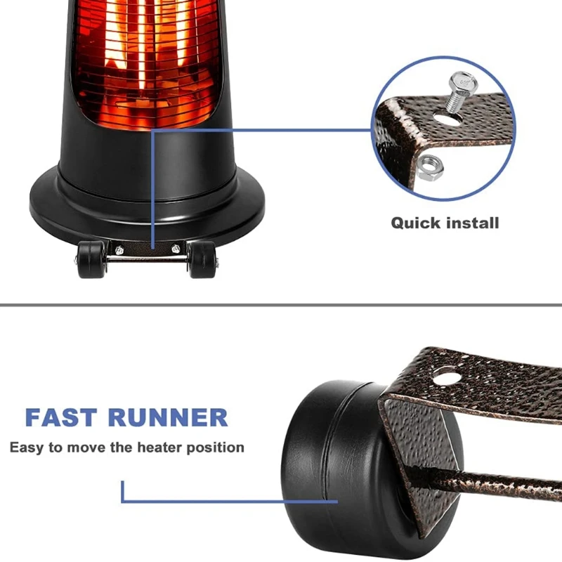 Рисунок 4 - Детали для нагревателя патио K1KA