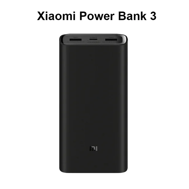Power Bank 3 Xiaomi power Bank 3 20000 мАч порт выход PD быстрое зарядное устройство Внешний аккумулятор Xiaomi 20000 мАч power bank для ноутбука - Цвет: Power Bank 3