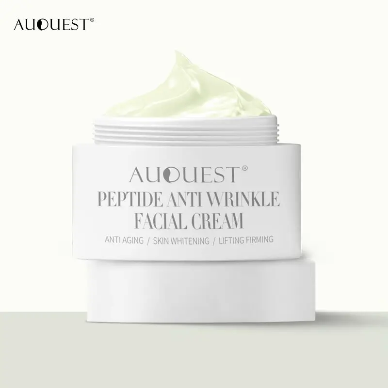 AuQuest Wrinkle Removal Cream Facial Ageless Peptides Repair to Tighten Skin Lifting Face Care 30G | Красота и здоровье