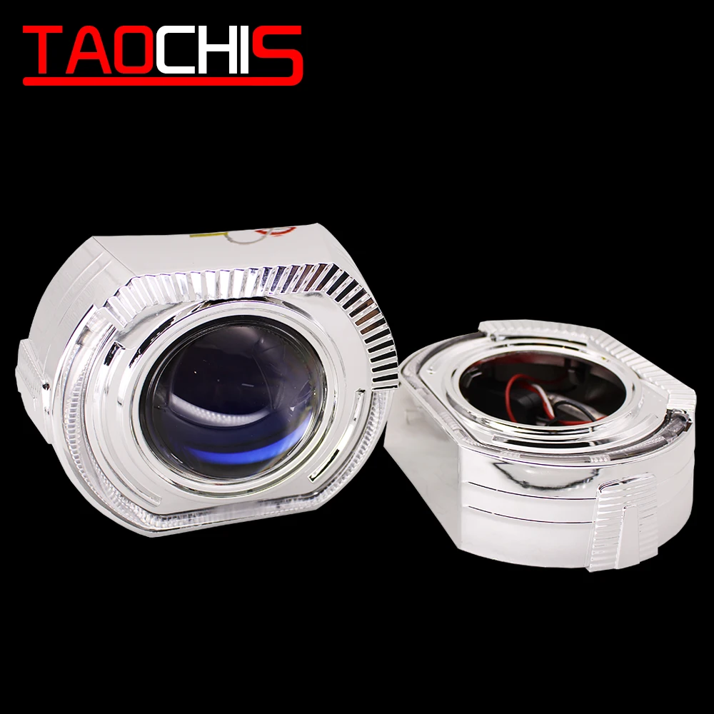 Автомобильные светодиодсветодиодный фары TAOCHIS YT145 3 0 дюйма цвет: белый красный
