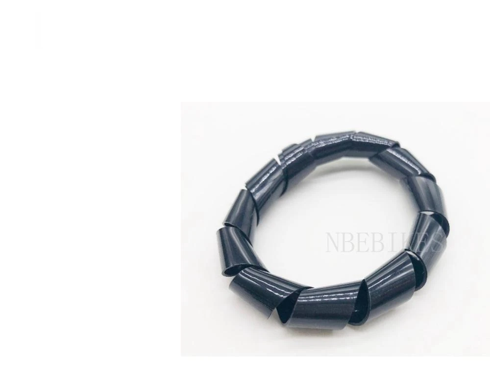 Spiral Wraping Diameter Long Cable Casing Sleeves Winding Pip Black | Спорт и развлечения