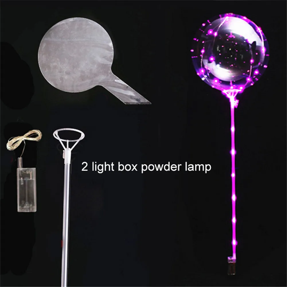 Высокий светодиодный светящийся воздушный шар круглые Пузырьковые Прозрачные