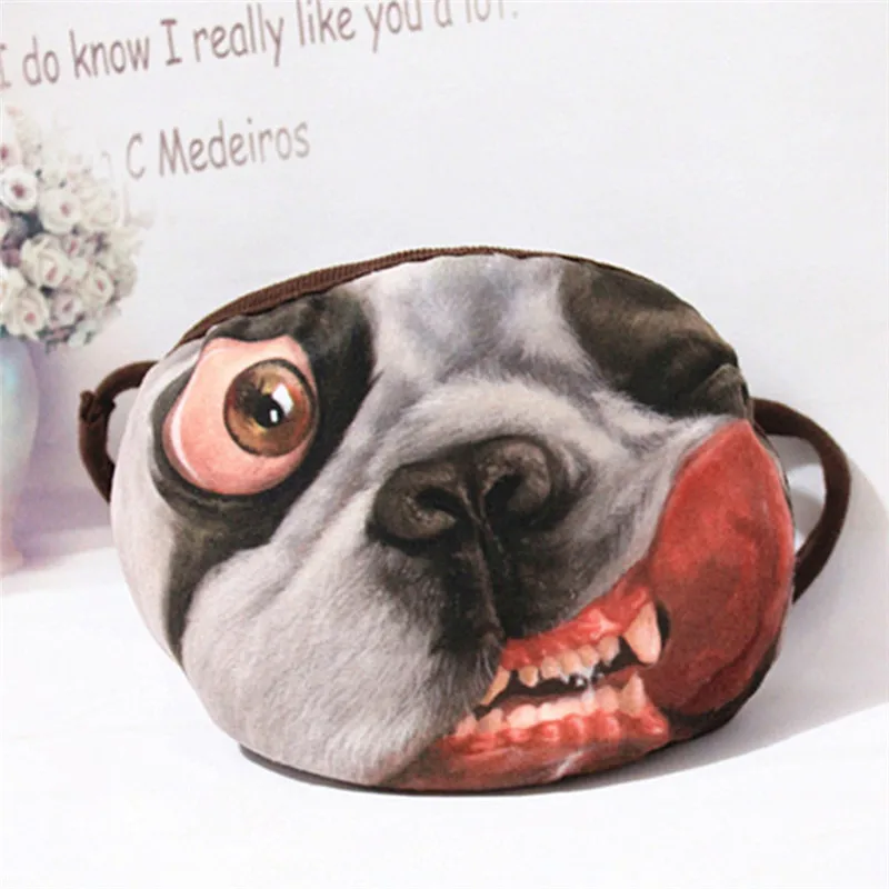 6 Patterns 3D Unisex Anti-Dust Cute Animal Mouth Face Mask Respirator For Cycling Cartoon Women Men Muffle | Красота и здоровье