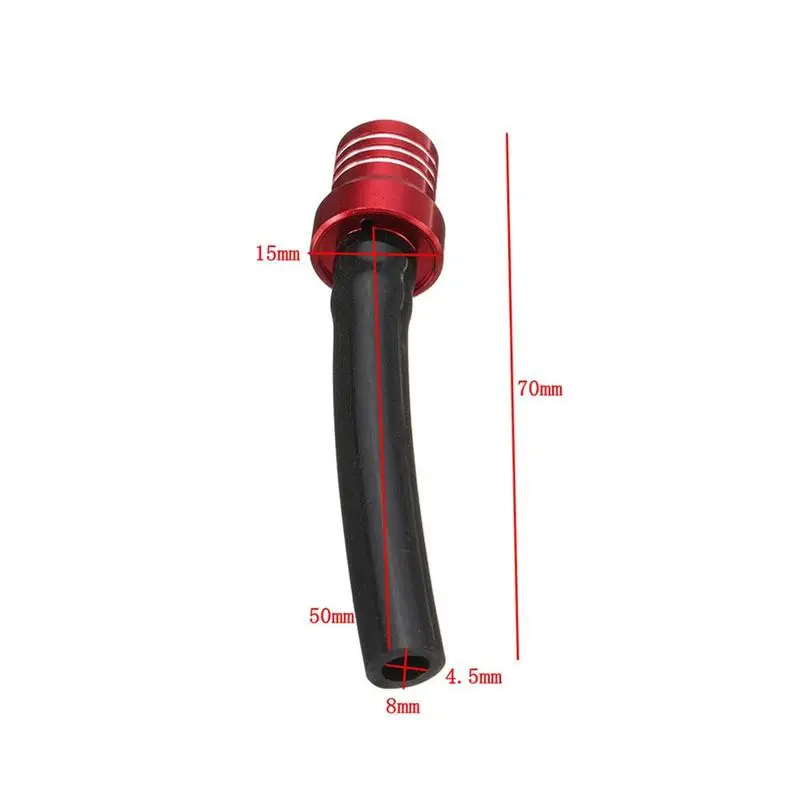 1pcs Motorcycle One Way Universal Fuel Tank Cap Motorbike Tube Air Cover Pit Breather Gas Accessories Vent T2S0 | Автомобили и