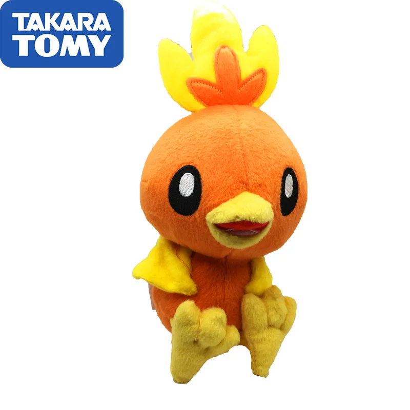

TAKARA TOMY Pokemon Genuine 20cm Plush Doll Takara Tomy Torchic Stuffed Toy Kids Gifts