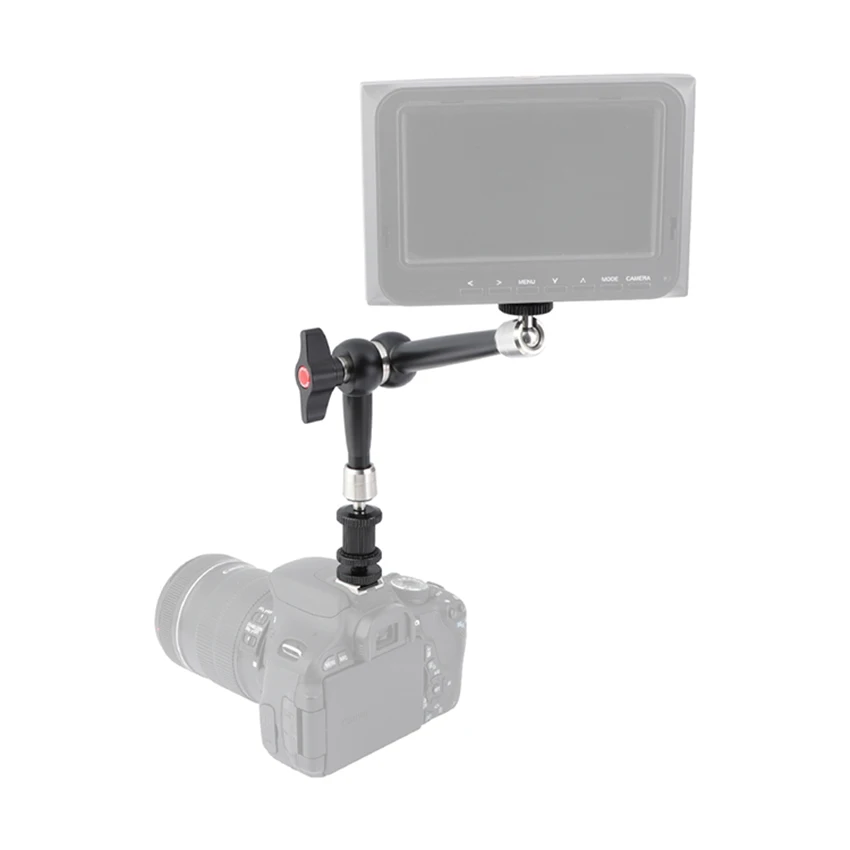 

CAMVATE Heavy-duty 9'' Articulating Magic Arm With 1/4'' Male Threads & Shoe Mount (Upgraded Version) C2493