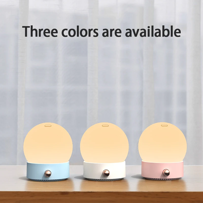 Air Humidifier Moon Diffuser Humidification Night Lights Mute Desktop Aromatherapy Mini Moisturizing Sprayers | Дом и сад