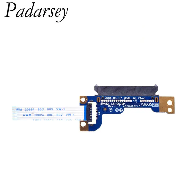 Кабель для жесткого диска Padarsey SATA разъем платы HP 15 6 дюйма 15-DA 15-DB 15-DA0012DX 15-DB0006DS