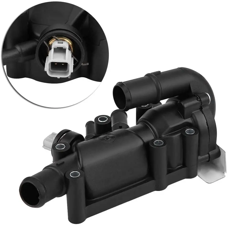 Термостат водяного отверстия охлаждающей жидкости двигателя с корпусом в сборе