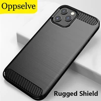 luxury brushed carbon fiber case for iphone 13 12 mini 11 pro xs max xr x 7 8 6 s plus silicone internal grid heat cooling cover