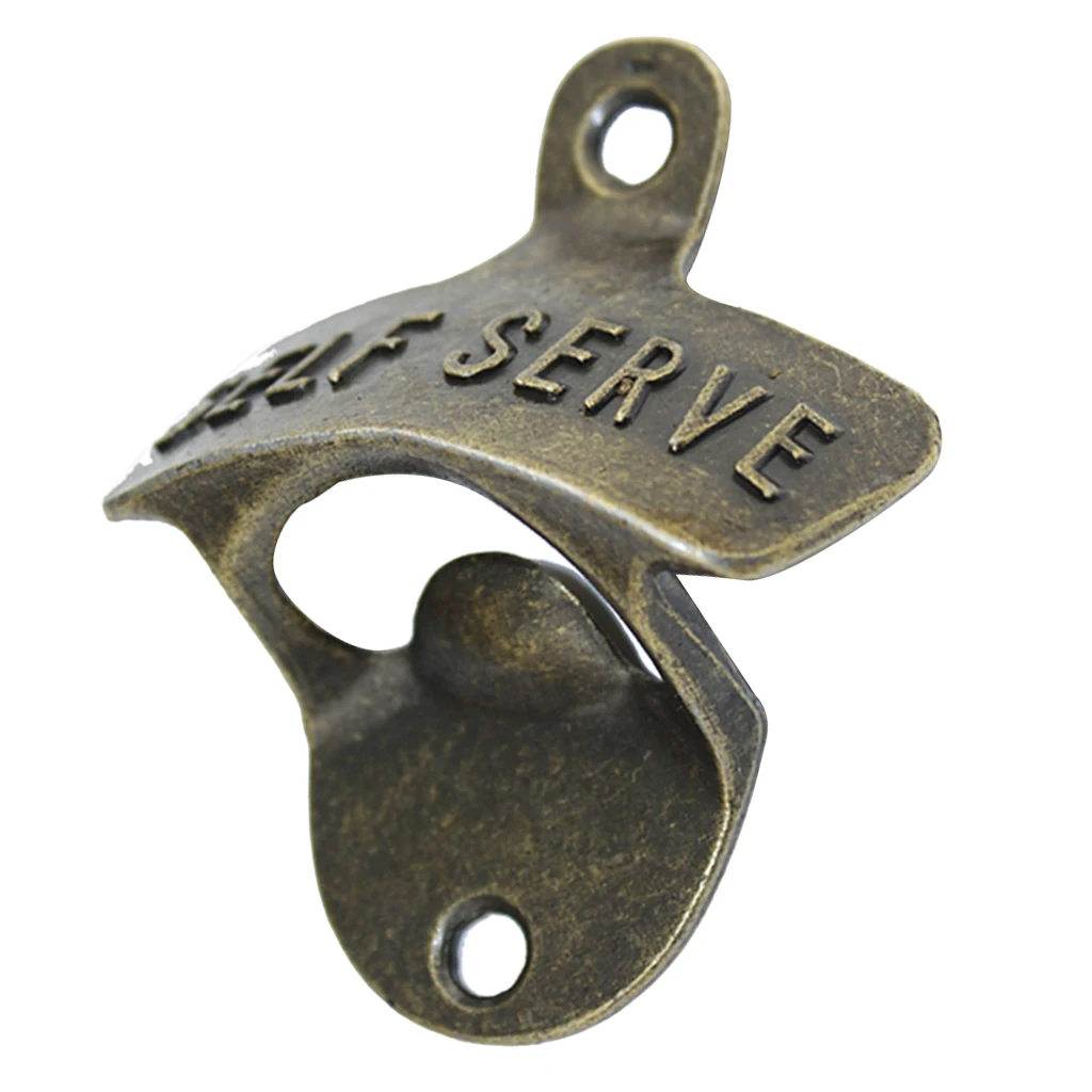 Мини ретро настенный пивной открывалка для бутылок вина быстро стеклянной