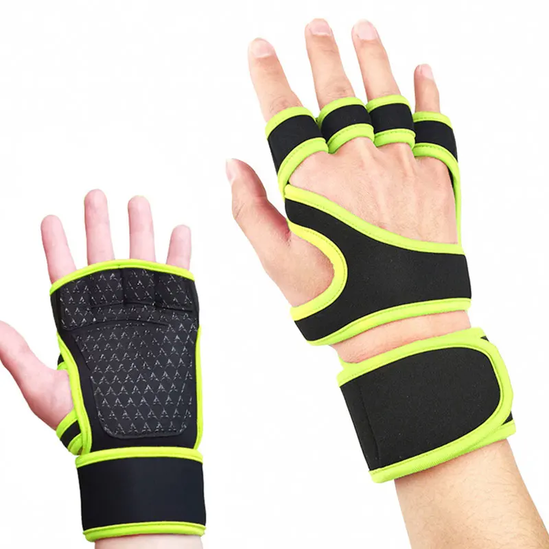 

Fitness Half Finger Gloves Gym Dumbbell Barbell Weightlifting Gloves Sport Non-Slip For Men Women Cycling Yoga Training Workout