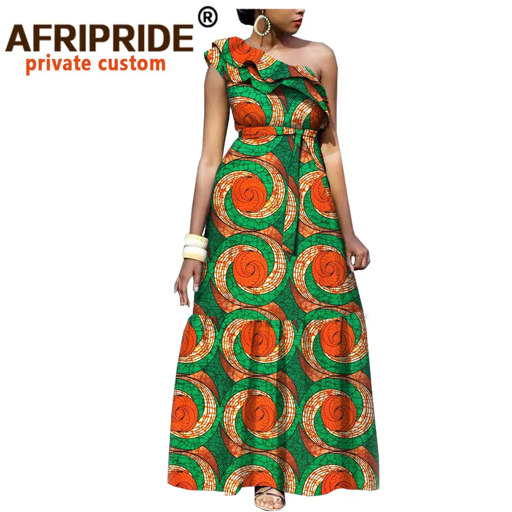 Модные Повседневные платья в африканском стиле для женщин AFRIPRIDE сшитое на заказ