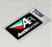 9cm x 5cm italy ar exhaust ar racing stickers titanium alloy gp tube motorcycle retrofit reflective stickers