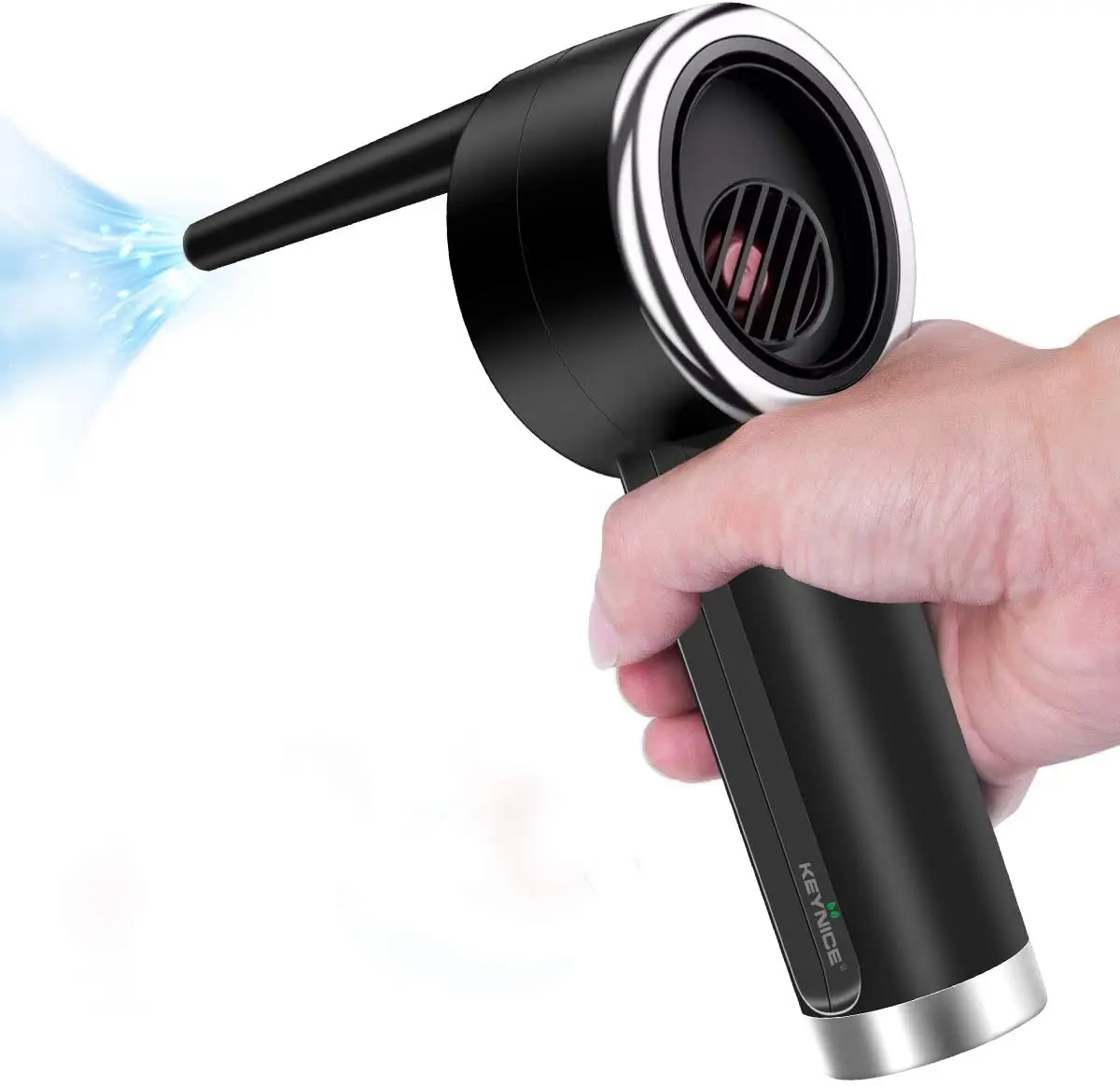 

Cordless Air Duster Compressed Air Blower, 2-in-1 Dust Cleaner and Vacuum for Computer Keyboard Camera Electronics Cleaning