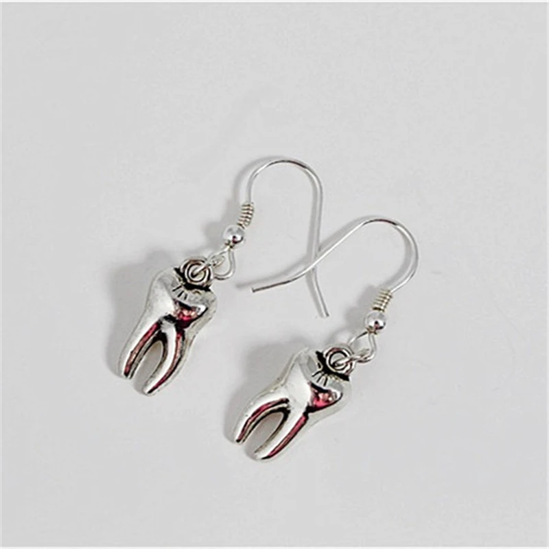 Серьги для зубов подарок гигиенике бриллианты ювелирные изделия человеческих