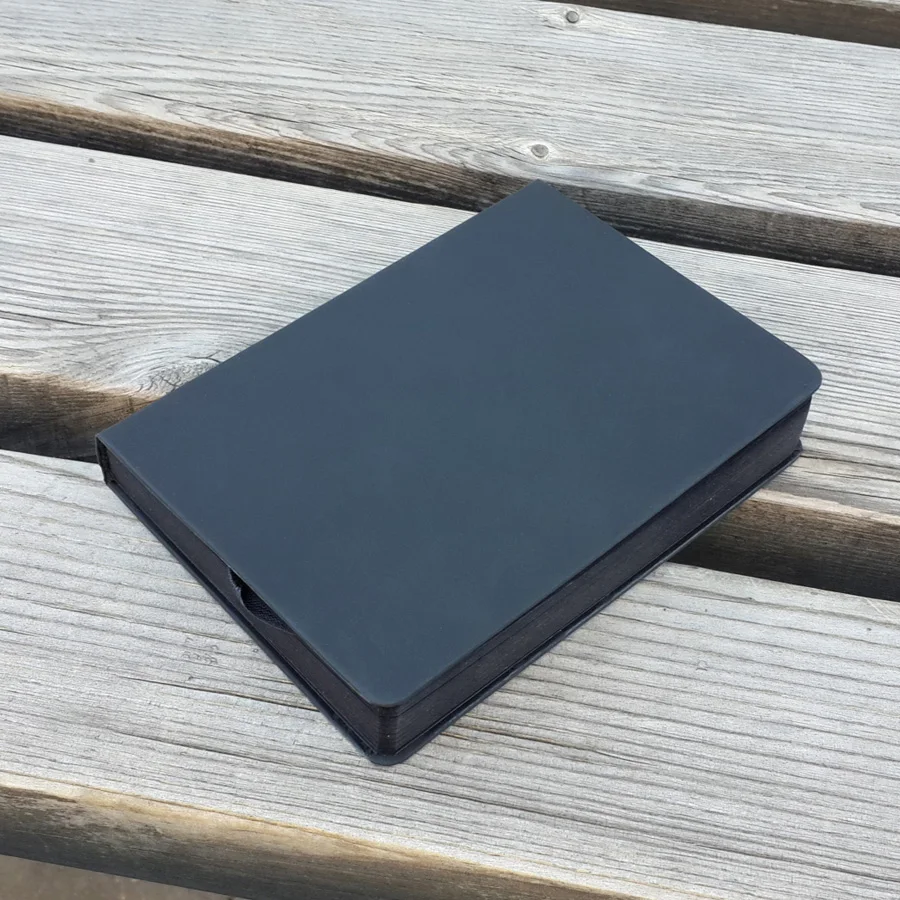 Корейский канцелярский блокнот пустая черная карточная бумага внутри страницы