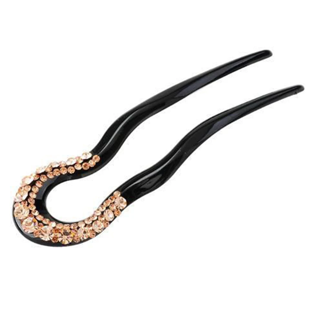 

Hairpin Plate Sweet Elegant Atmosphere Simple Fashion Versatile Elegant Hairpin Hair Accessories U-shaped Hairpin Hair Clip