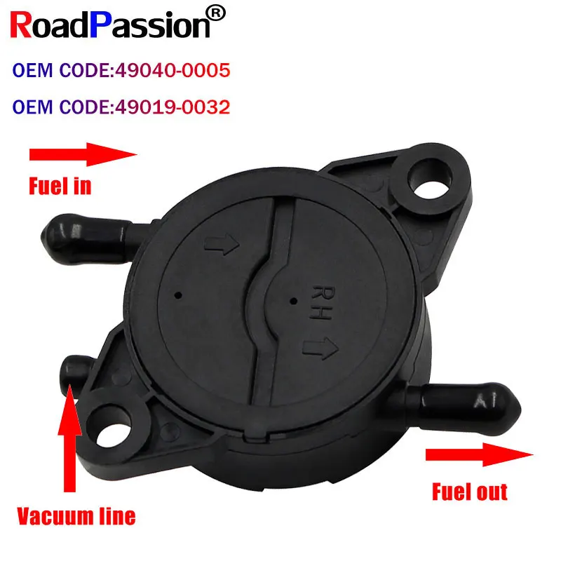 Топливный насос впускной клапан находится кроме вакуумной трубы для Kawasaki Brute Force