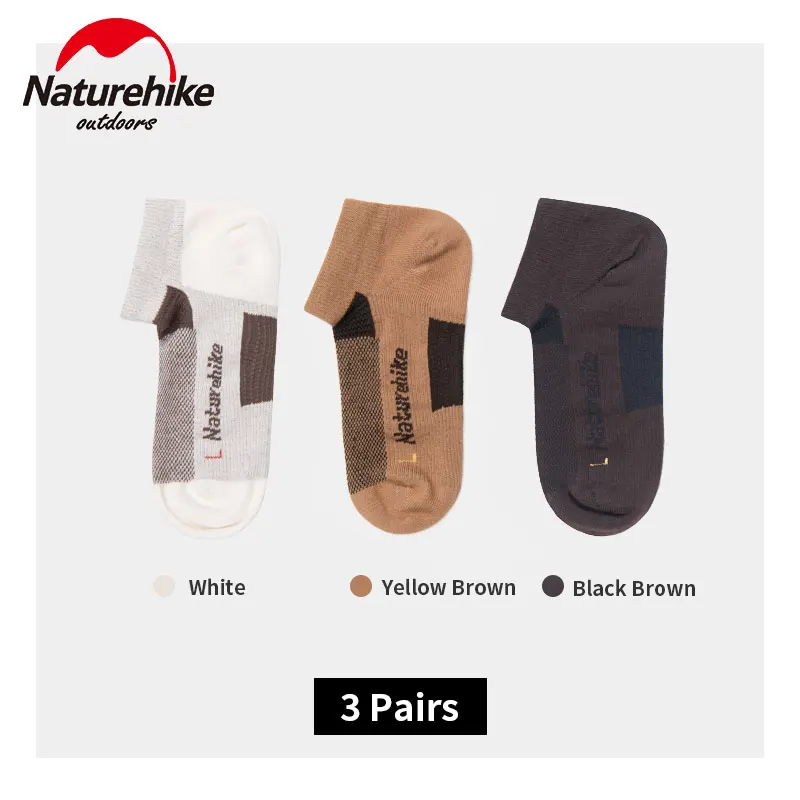 

Naturehike 3 пары/набор спортивных носков Coolmax ткань быстросохнущие дышащие уличные модные правильные носки с угловым рисунком Баскетбол