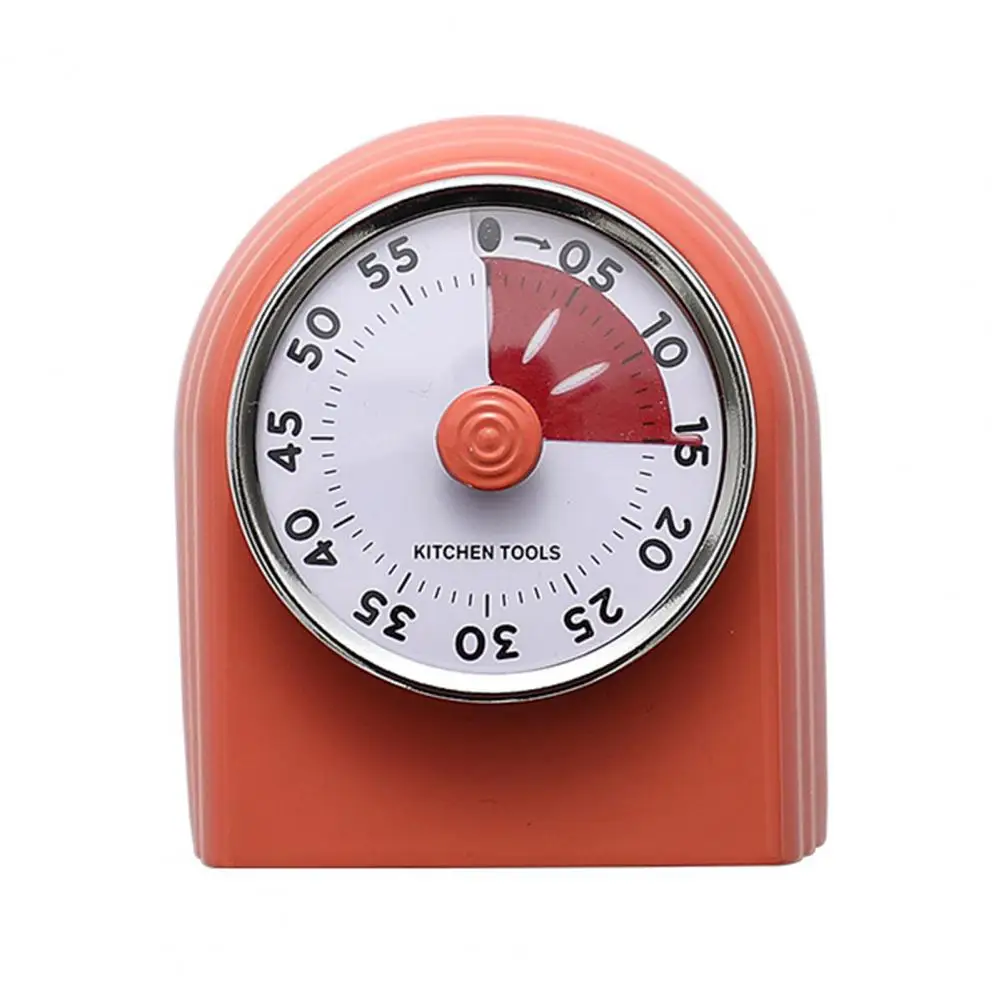 

Multifunctional Kitchen Timer Convenient Compact Manual Reminder Loud Alarm Magnetic Clock Kitchen Tools Supplies Accessories