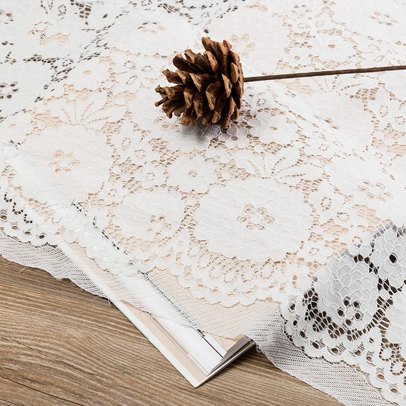 1 м/2 м кружевная ткань ажурная вышитая Цветочная африканская Лоскутная Ткань Tissu